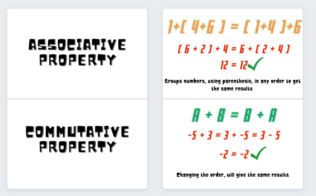 Flashcards Pack - Arithmetic