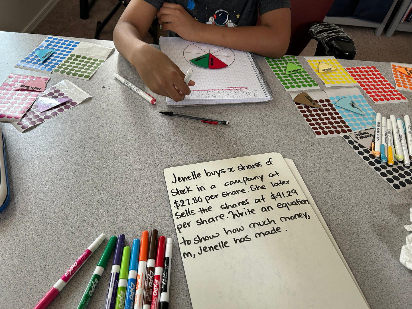 Word Problem Pie Kit