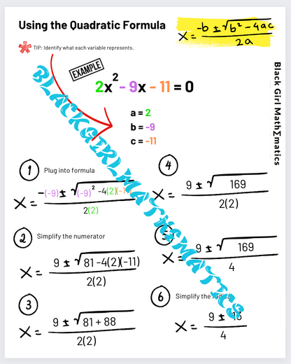 How to Factor Quadratics: PDF Bundle