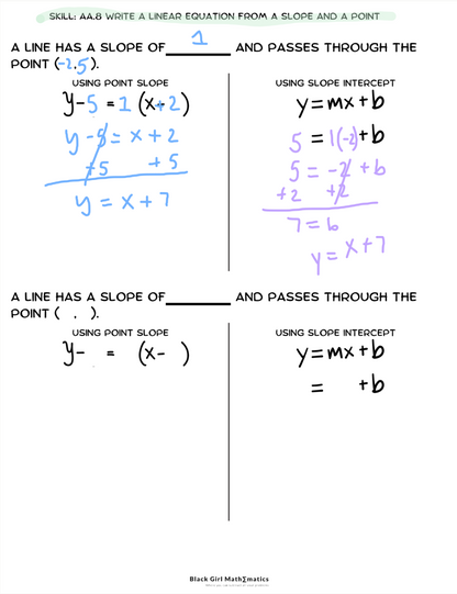 IXL Student Templates: Eighth Grade