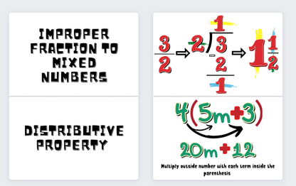 Flashcards Pack - Arithmetic