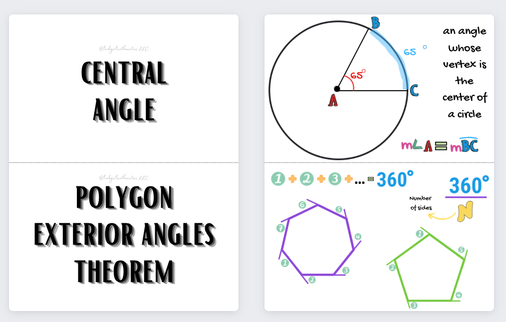Flashcards Pack - Geometry