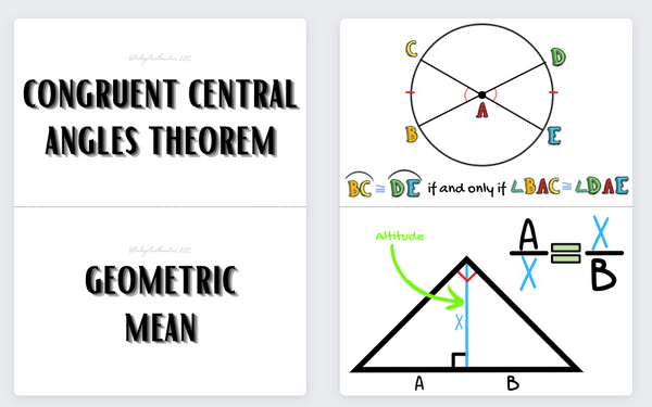Flashcards Pack - Geometry