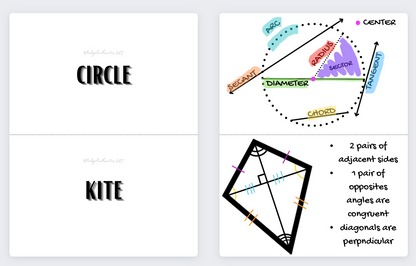 Flashcards Pack - Geometry