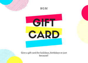 BGM gift card - Blackgirlmathematics